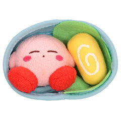 Furyu Kirby Diary Obento plush in blue ver., ideal desk companion and cuddly display piece.