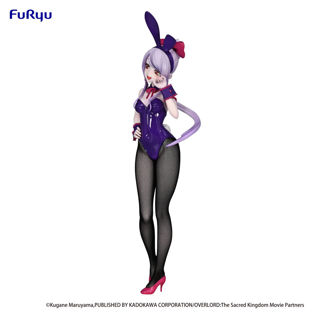 FuRyu Shalltear stands at 10 inches to fit standard display cases.