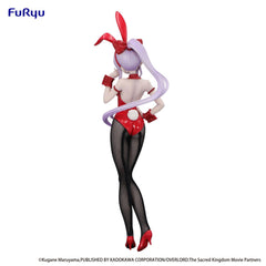 Furyu Shalltear Bloodfallen figure features expressive face details for display.