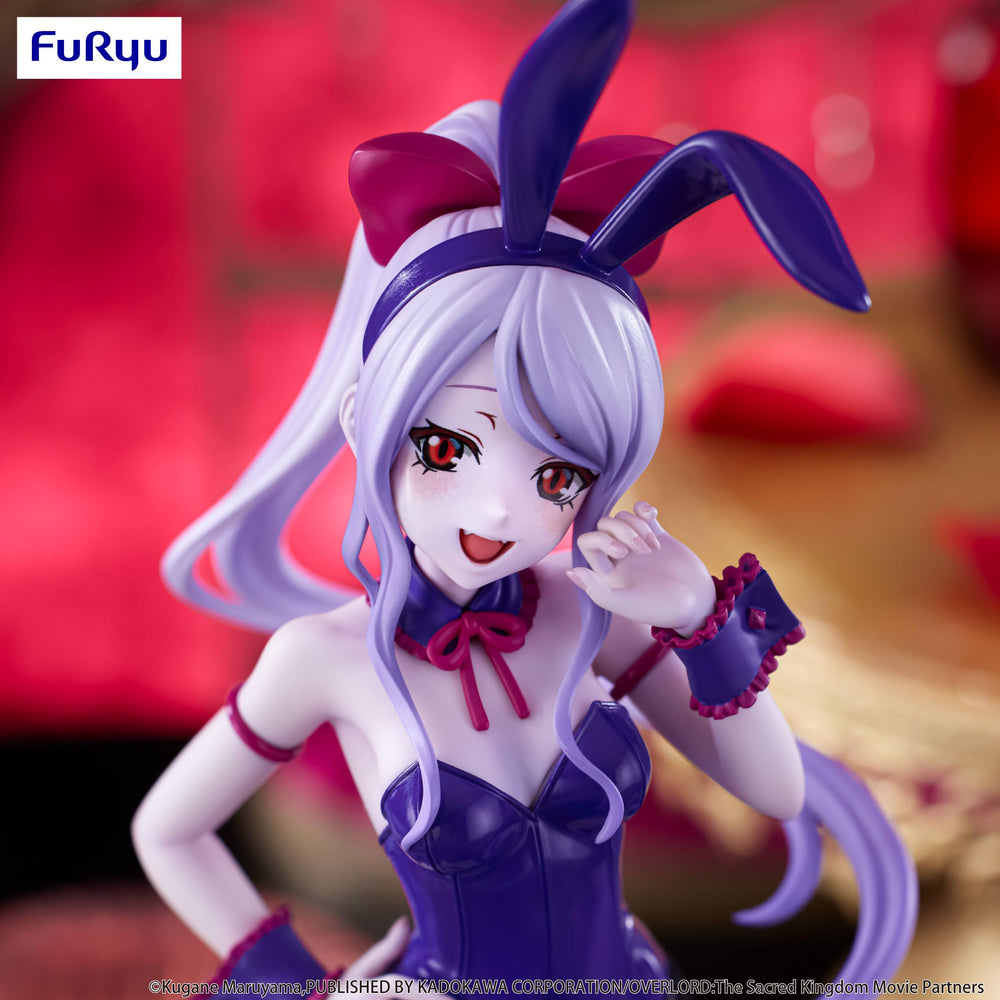 FuRyu Shalltear close-up shows crisp paint and shading details.