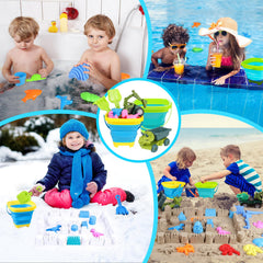 FUSPWEAO ocean animal molds for creative sandscapes and stories