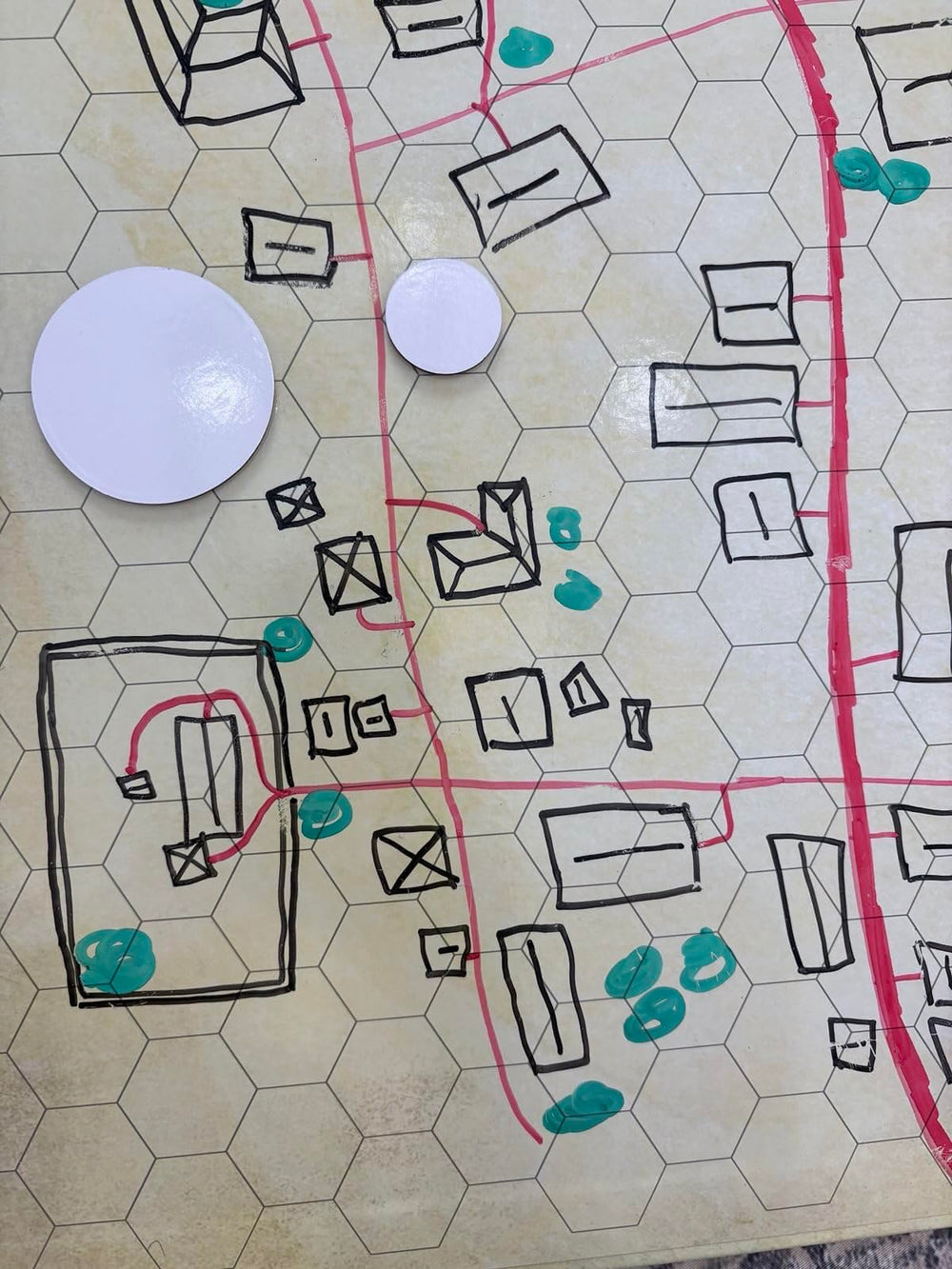 Futhark 100 dry erase tokens are lightweight and portable.
