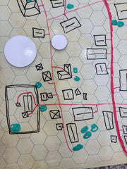 Futhark 100 dry erase tokens are lightweight and portable.