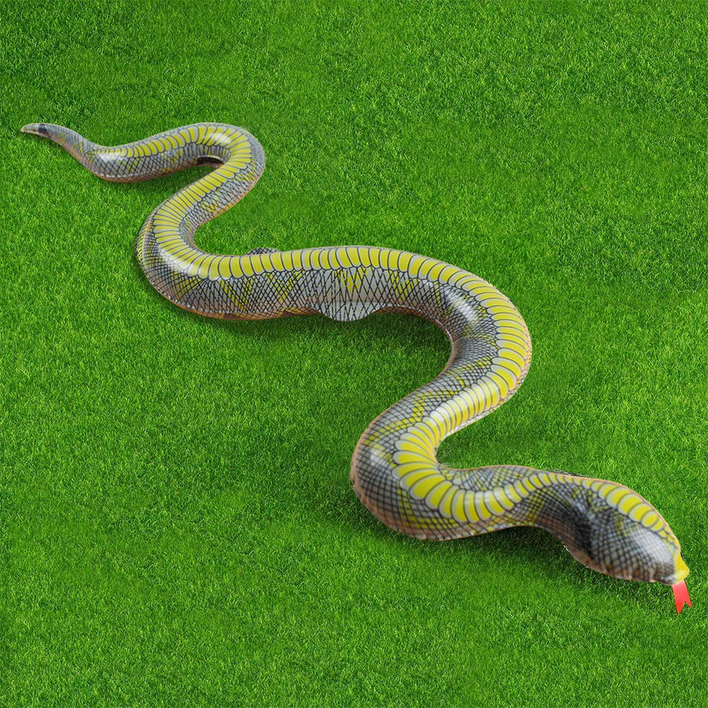 FuturePlusX 39-inch snakes as pool party centerpieces.