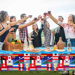 FuWeave table cover enhances international-themed displays in restaurants or clubs
