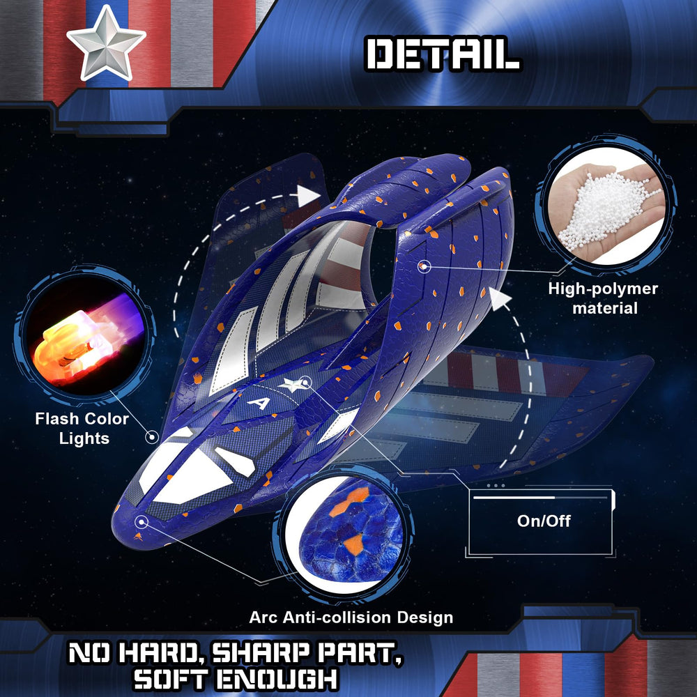 Fuwidvia airplane launcher and slingshot set enables precise launches and longer throws