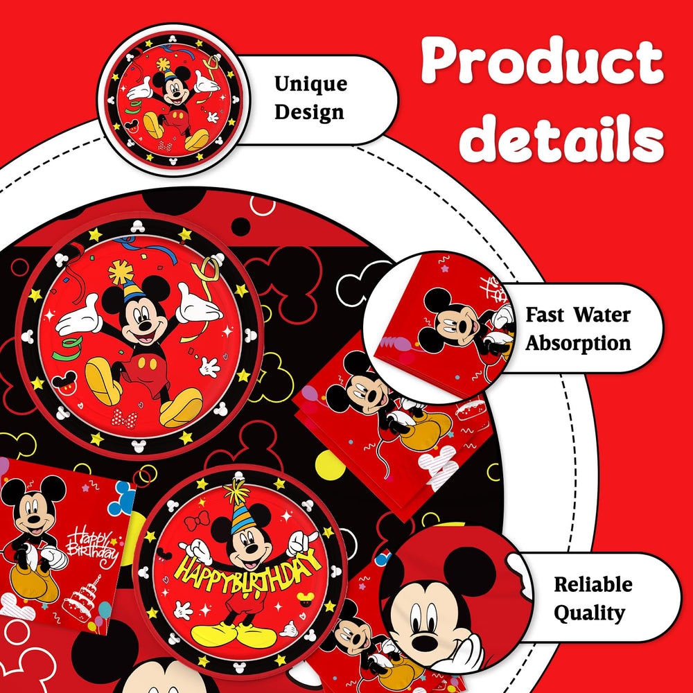 Fuyhiuous Mickey party setup ideas—coordinated decor for memorable gatherings.