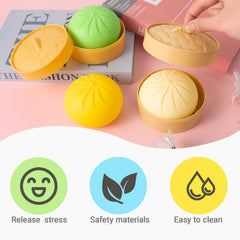 FUYUANLIEV durable dumpling squishy withstands daily play with long-lasting shape