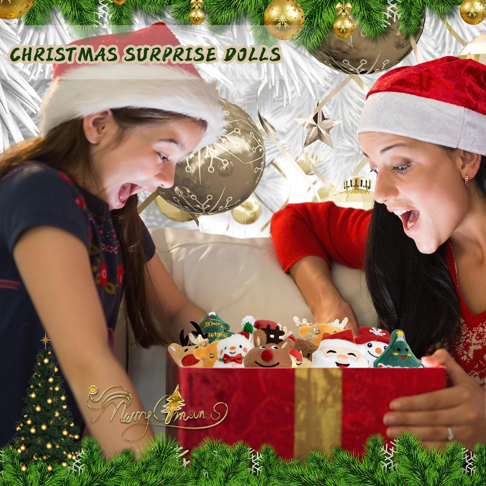 Fxxzsak Santa Claus plush for holiday gifting and imaginative play