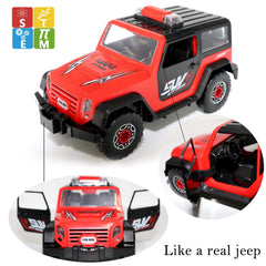 FYD Classic sports jeep with roof option invites imaginative play.
