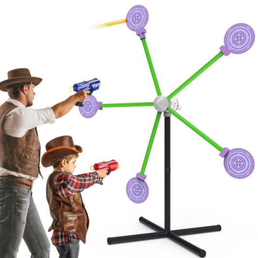 Fygurso 2-player shooting game set in pink for active play and family fun.