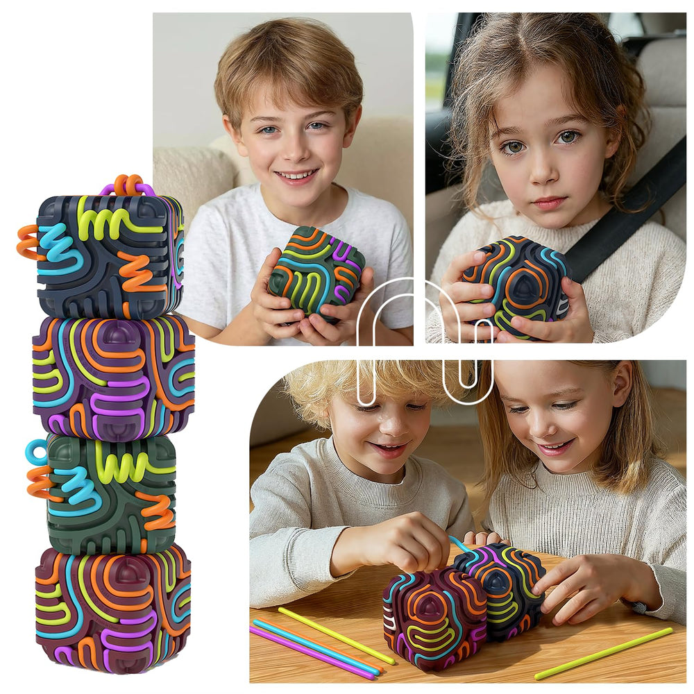 FZChenrry five-color sensory set; versatile tactile play options.