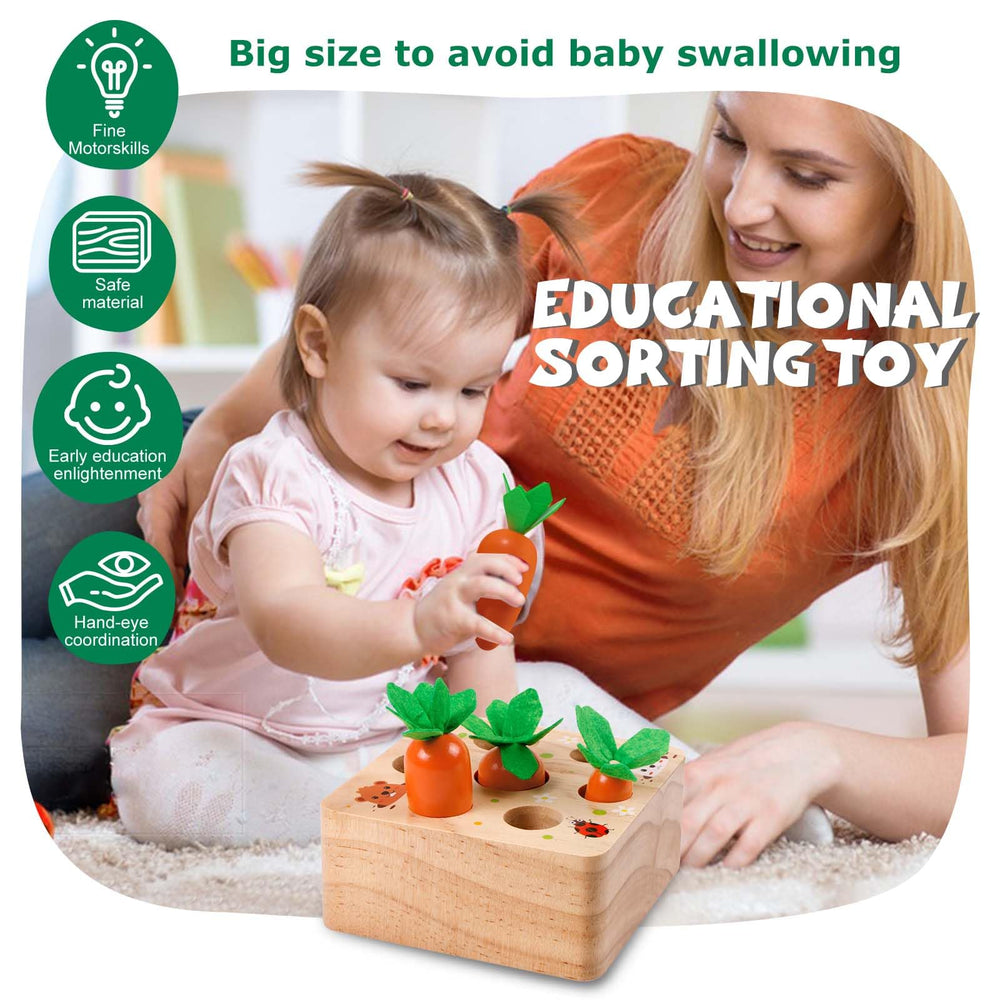 FZHZZ baby-safe toy: smooth edges support safe grasping and early exploration.