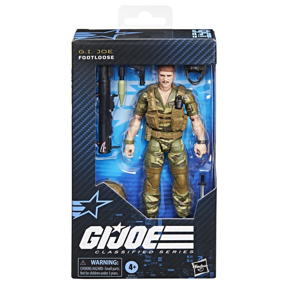 G.I. Joe Footloose knife accessory for versatile diorama setups