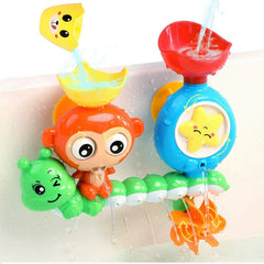 G-WACK monkey bath toy splash promotes playful water discovery.