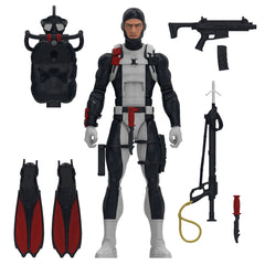 G.I. Joe Edward Torpedo Leialoha front view, ready for display and dynamic posing.