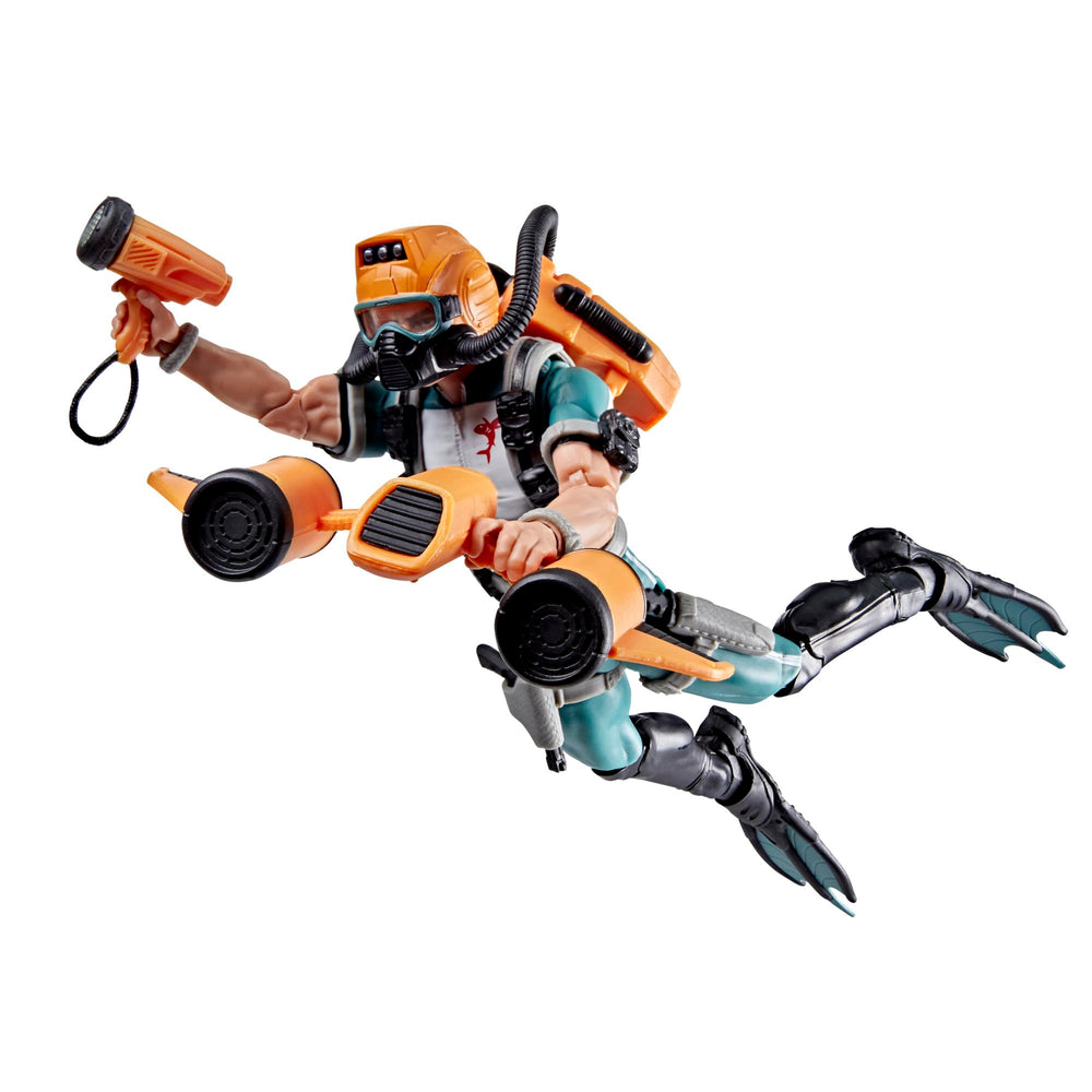 G.I. Joe Wet-Suit figure accessories pack enables versatile diorama setups.