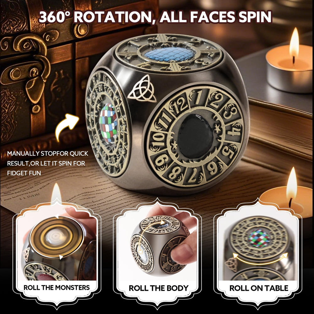 g00d4u metal spinner in action demonstrating balanced spins on table