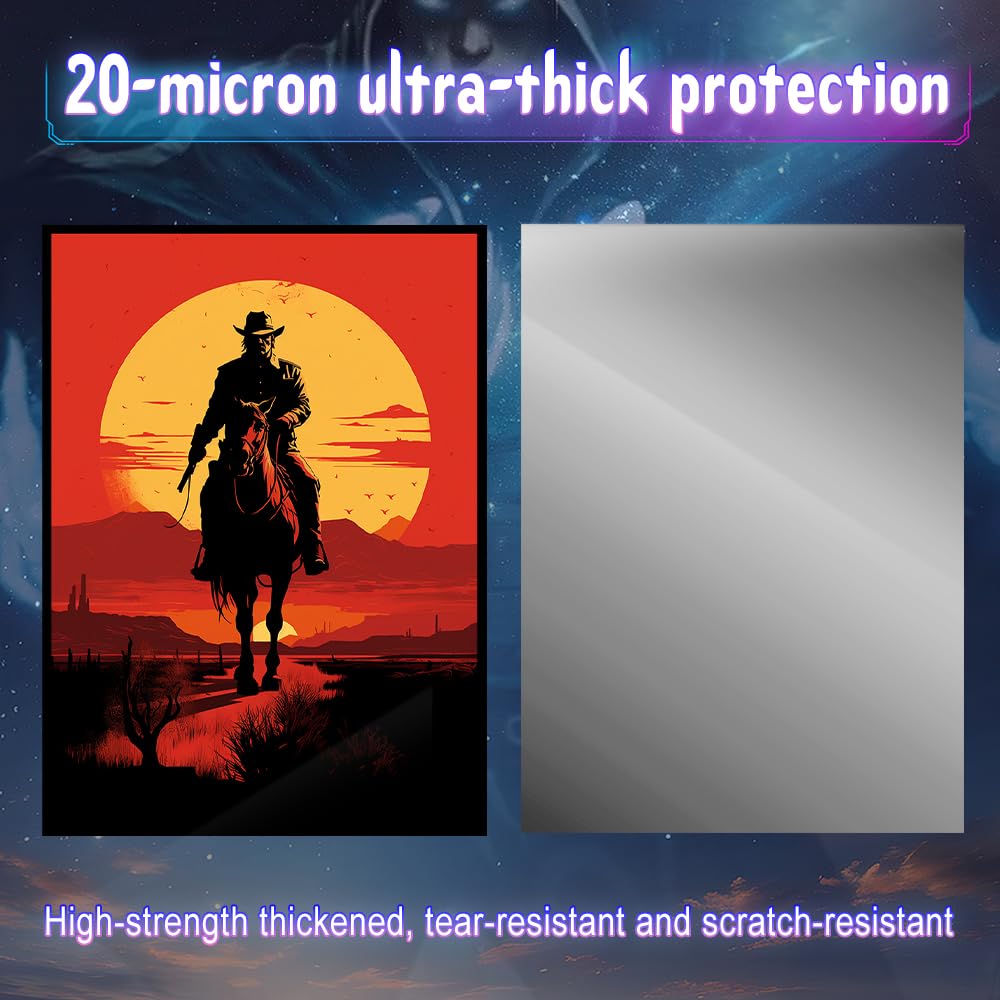 G00D4U anti-glare textured back keeps shuffles smooth and fingerprints low.