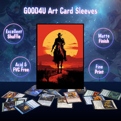 G00D4U sleeves are PVC-free and acid-resistant to prevent yellowing and wear over time.