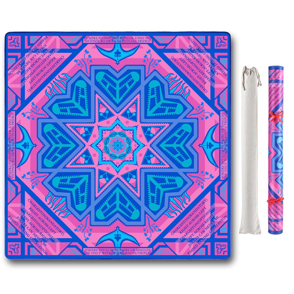 g00d4u neoprene mahjong mat rolled storage shows premium presentation and easy transport.