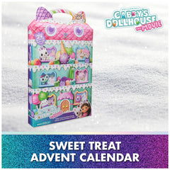 Gabby's Dollhouse advent calendar door 1 surprise inspires daily imaginative play.
