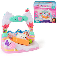Gabby's Dollhouse Cakey Cat Sweet Treat Balcony playset for imaginative pretend play