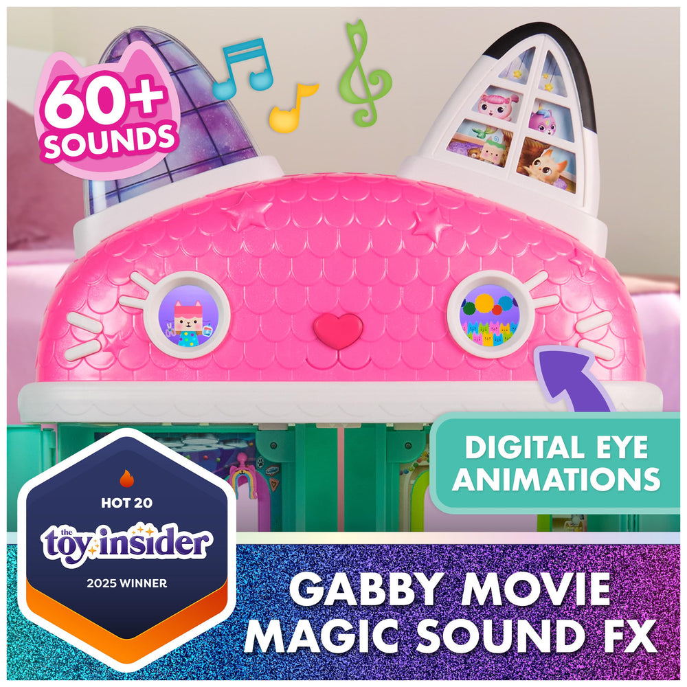 Gabby’s Dollhouse LCD eyes display expressive interactions during play