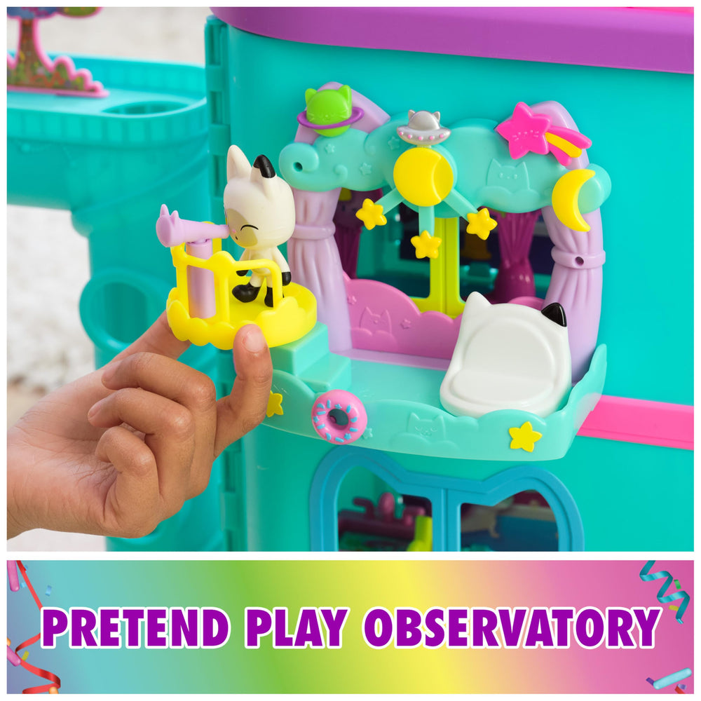 Gabby's Dollhouse Pandy Paws colorful playset scene encourages creative arrangement