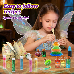 Gadetouq Potion Magic Kit witch hat and ghost ornaments for imaginative play