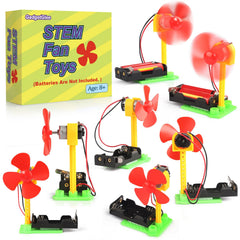 GadgetGlee STEM fan kit assembly shows hands-on learning in action