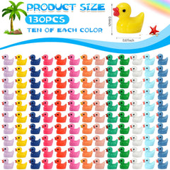 GADIEDIE miniature resin ducks for dollhouse DIY scenes and landscapes