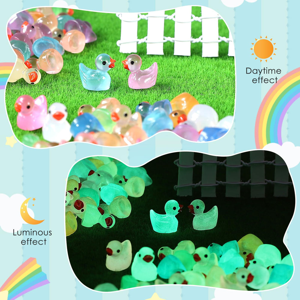 GADIEDIE resin ducks add color to dollhouses and landscapes