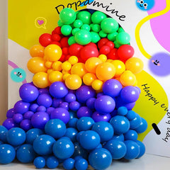 GaesQae rainbow arch decoration for festive spaces