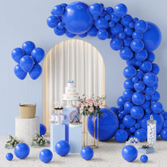 GaesQae royal blue 5-inch balloons for easy garland base and DIY setup