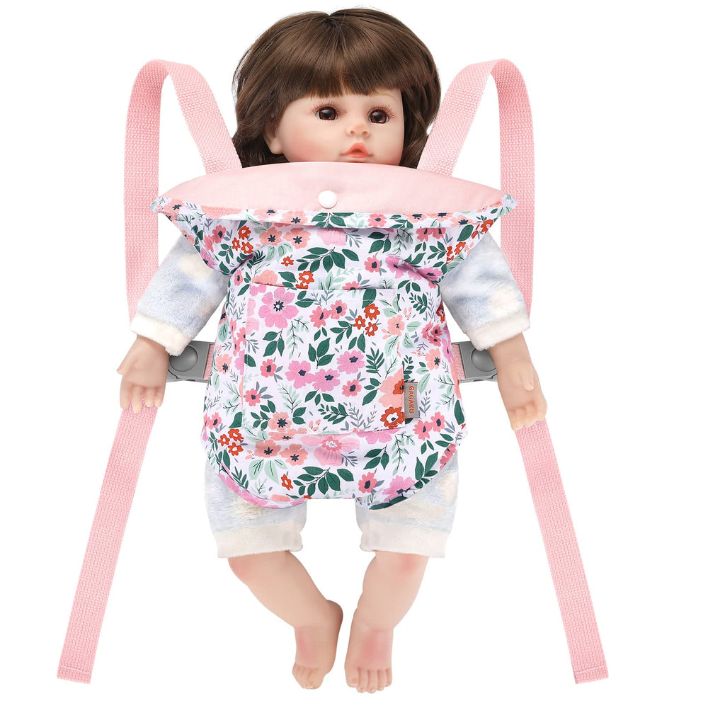 GAGAKU leaf-pattern carrier is lightweight and breathable.
