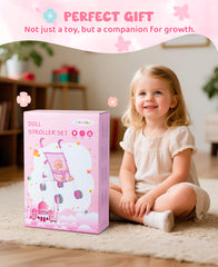 GAGAKU daisies-pattern stroller boosts outdoor activity and social sharing.