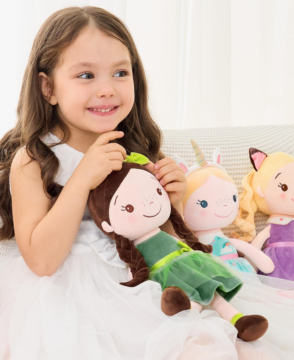 GAGAKU forest bedtime snuggle doll encourages cozy bonding moments.