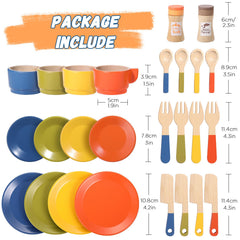 GAGAKU condiment bottles add realistic detail to kitchen pretend play.