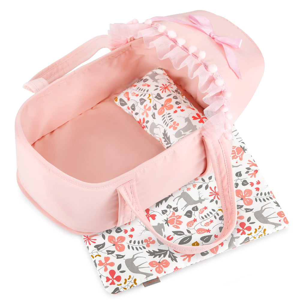 GAGAKU doll nap time play scene promotes nurturing role-play possibilities.