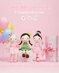 GAGAKU machine-washable baby doll ensures easy cleanup after playtime.