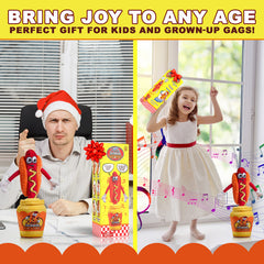 Gagster Dancing Hot Dog as a playful party centerpiece and fun.