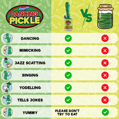 Gagster Dancing Pickle plush design feels soft and shareable.