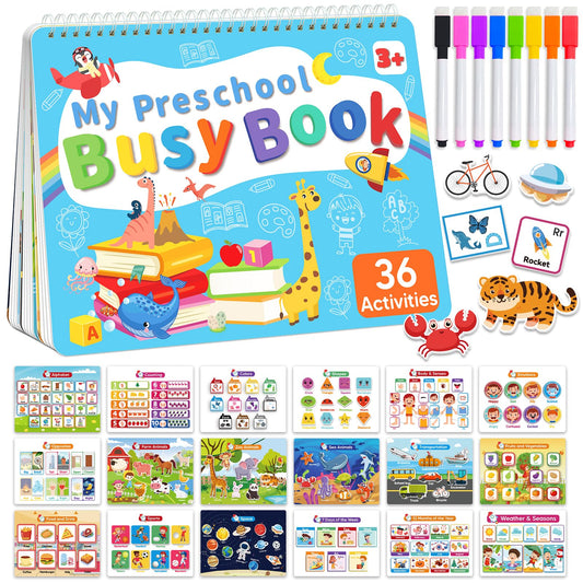 Gagule Toddler Busy Book cover, a durable learning companion for ages 3β5