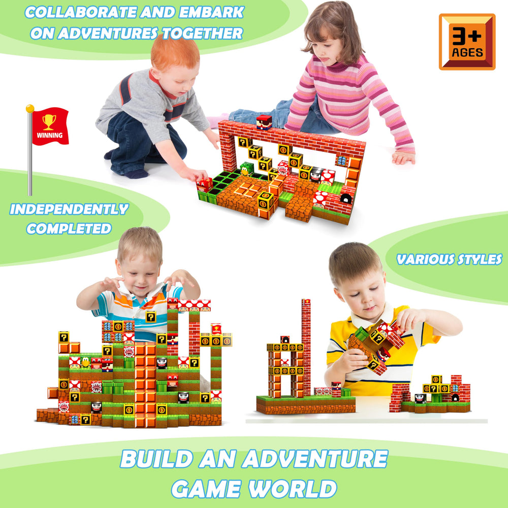 GaHoo blocks enjoyed at home, car, or travel.
