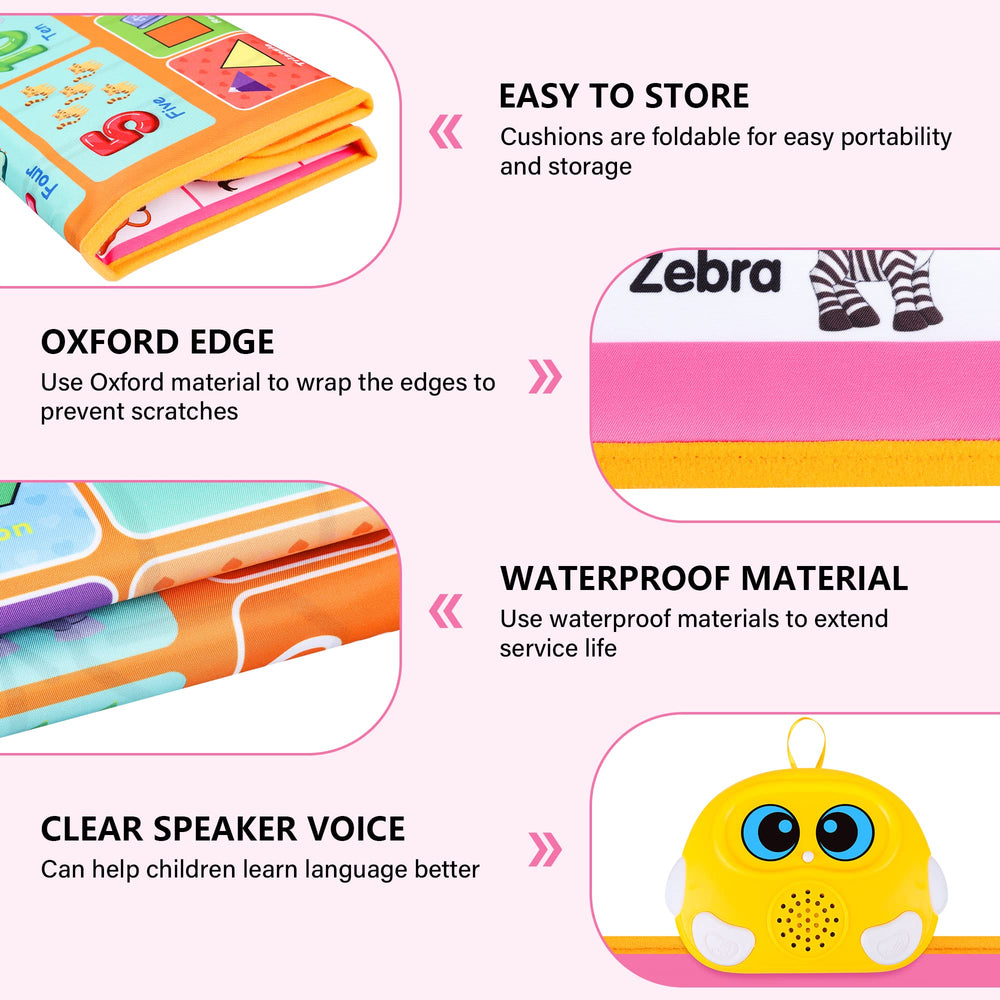 GaHoo bright colors audio poster promotes engaging learning during play sessions
