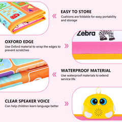 GaHoo bright colors audio poster promotes engaging learning during play sessions