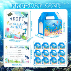 Gaiaring Adopt-A-Sea theme boxes add vibrant table décor