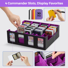 GAISTEN 21 removable dividers keep collections neatly organized and accessible.