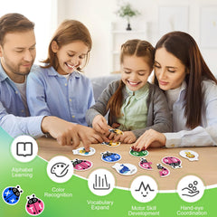 GAKICO Ladybug durable cardboard with rounded edges for safe play